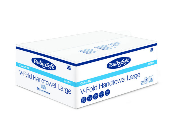 Bulkysoft Classic Handtuch V-Falzung