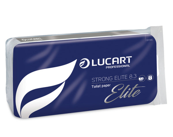 Lucart Strong Elite 8.3 Comfort Toilettenpapier Kleinrollen (72 Rollen)