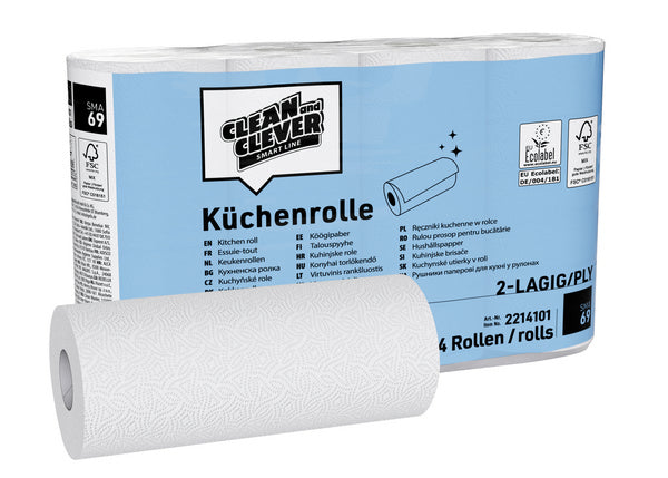 CLEAN and CLEVER Küchenrollen SMA 69