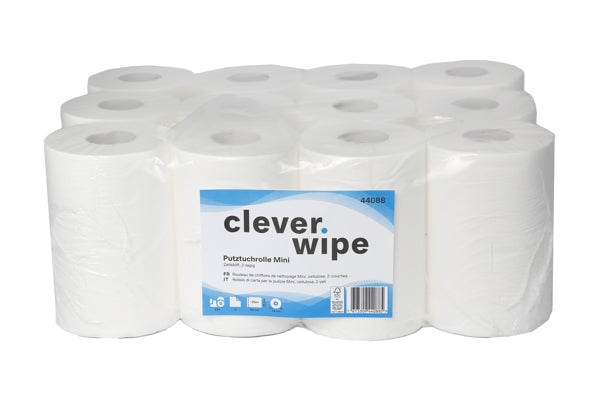 Papierwischtücher Mini Clever Wipe