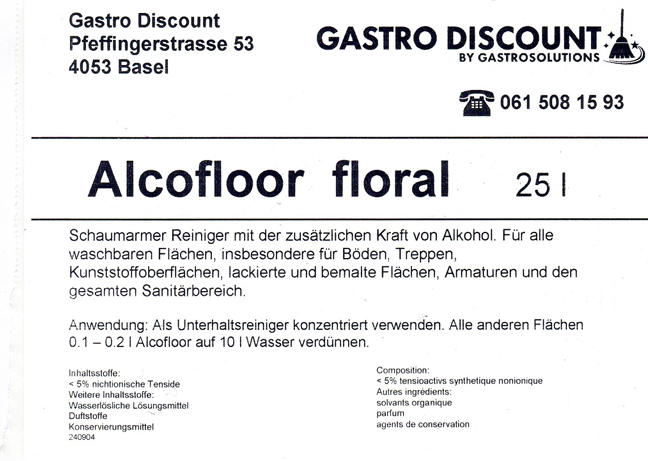 Alcofloor floral