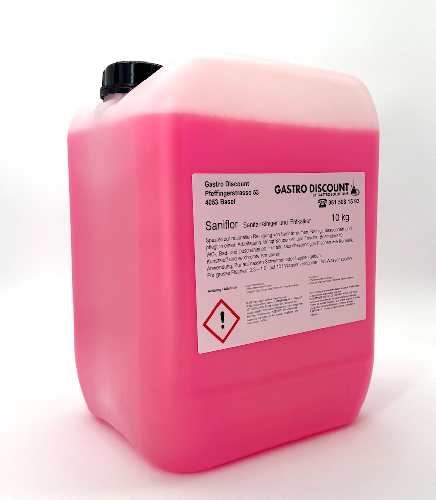 Saniflor Sanitärreiniger mit Duft