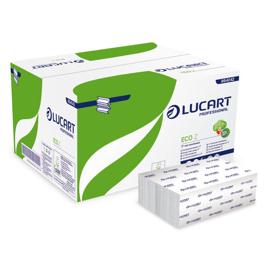 Lucart Eco Z Handtuch Z-Falz 2-lagig